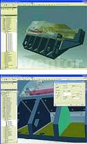 Autodesk Inventor 6 supports a new environment for the design of weldments. It includes weld edge preparation, weld bead specification, and post-weld machining.